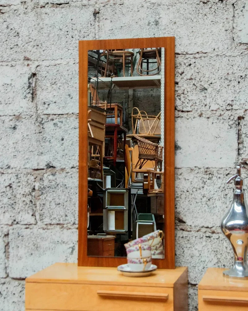 Igor, le miroir rétroviseur en bois N°825