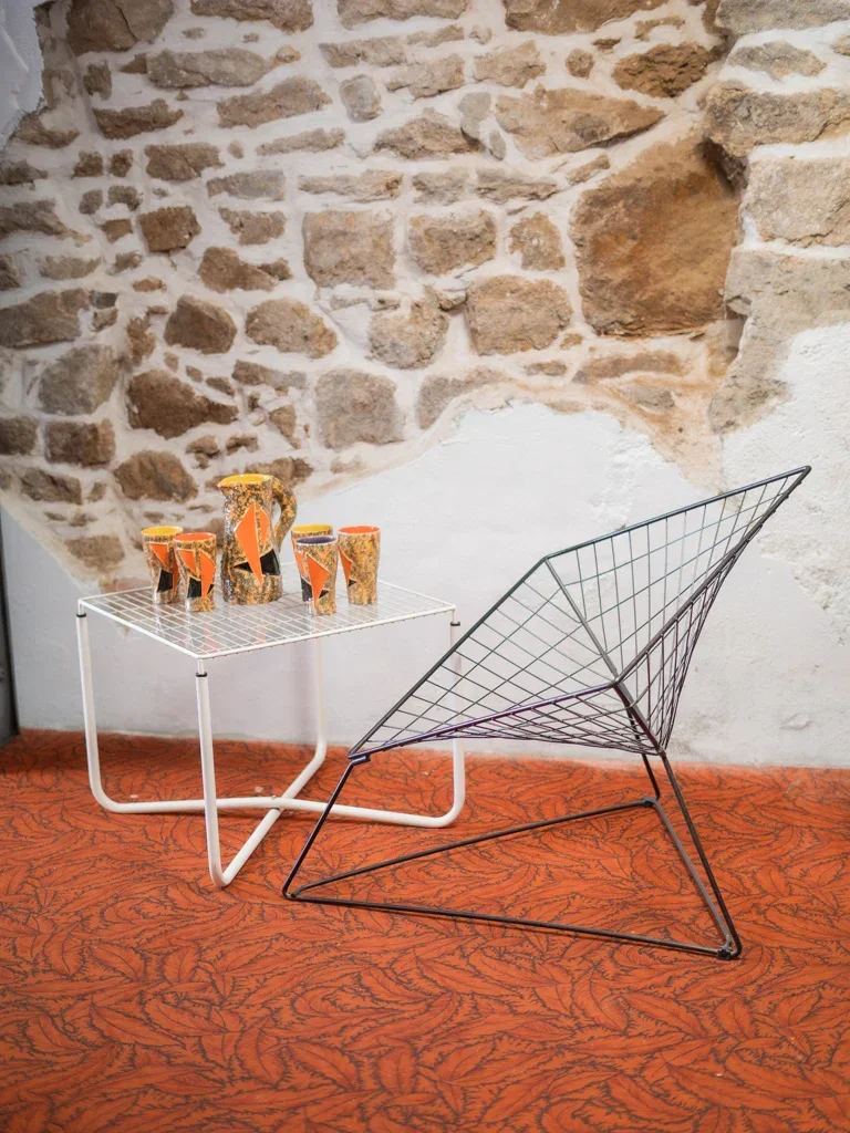 Jakob, le fauteuil en acier N°601