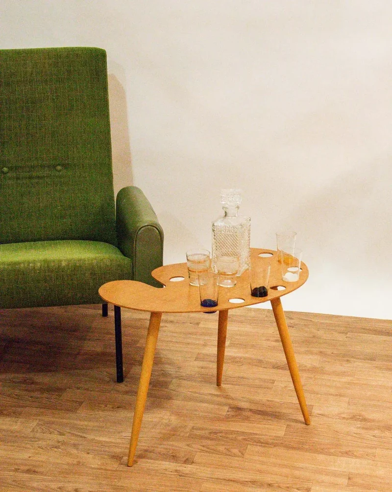 Francine, la table de peintre en bois N°466