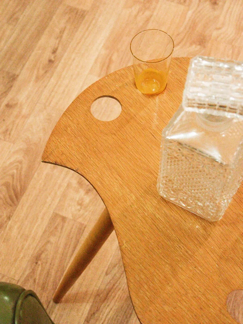 Francine, la table de peintre en bois N°466