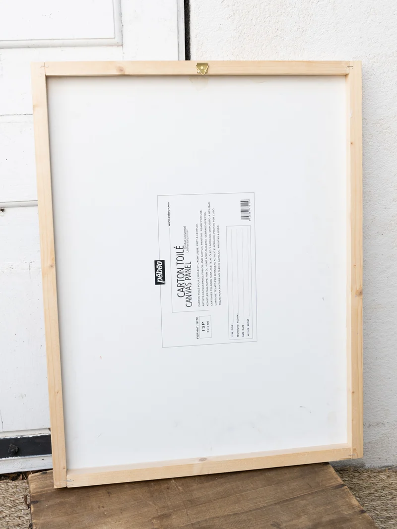 Nina, la toile "Les toits de la ville" N°274
