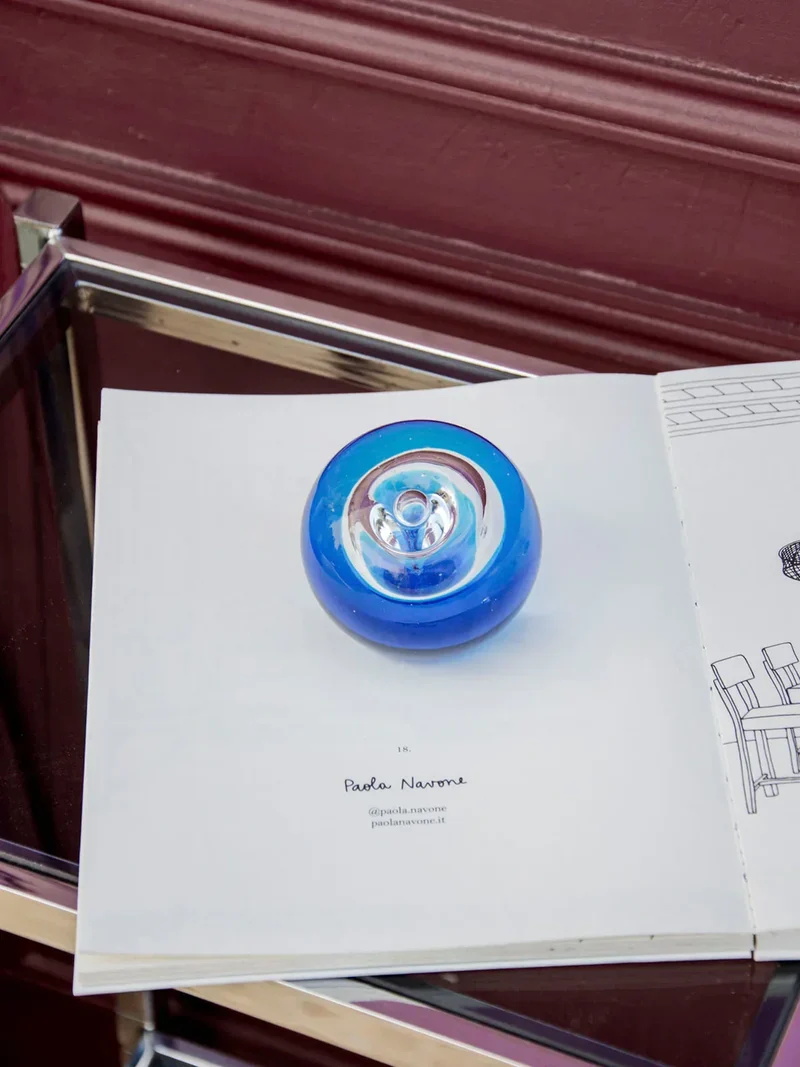Alix, le repose-courriers en verre N°233