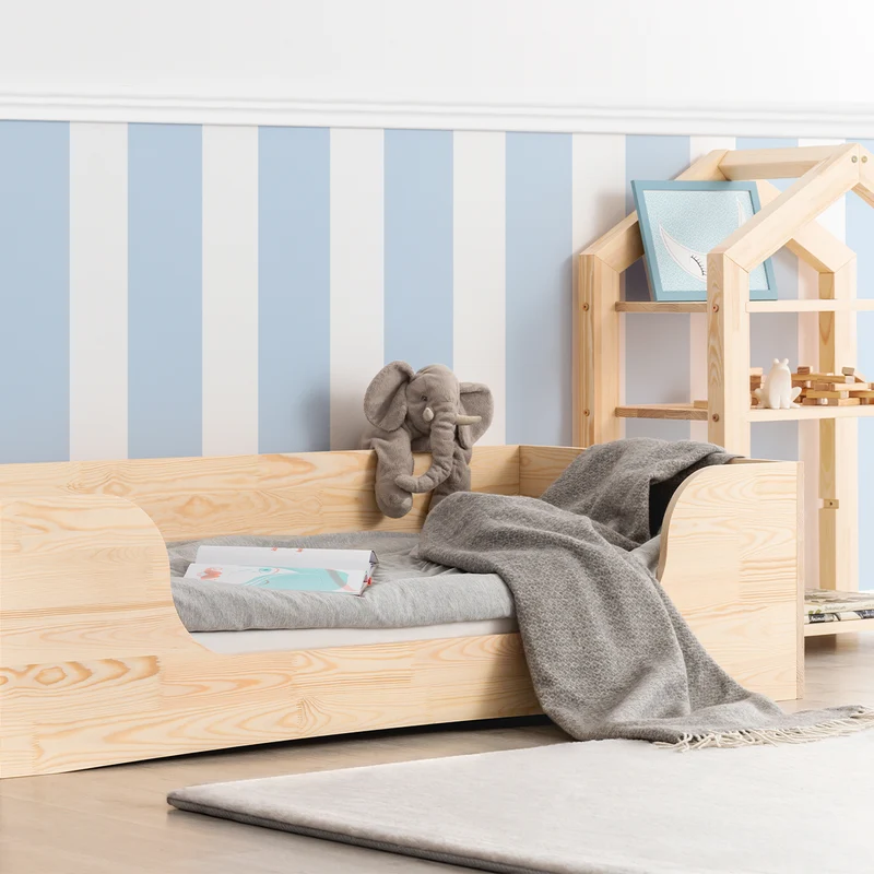 Lit 90x200 sommier inclus Irina Bois