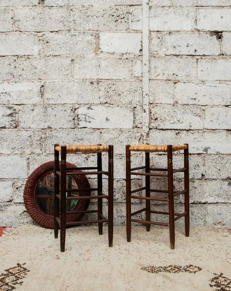 Gaston, le paire de tabourets de bar N°113
