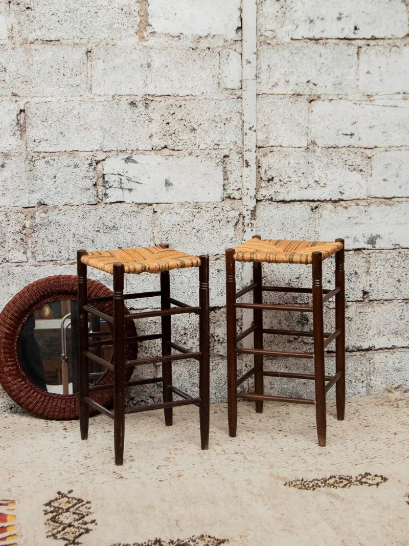 Gaston, le paire de tabourets de bar N°113