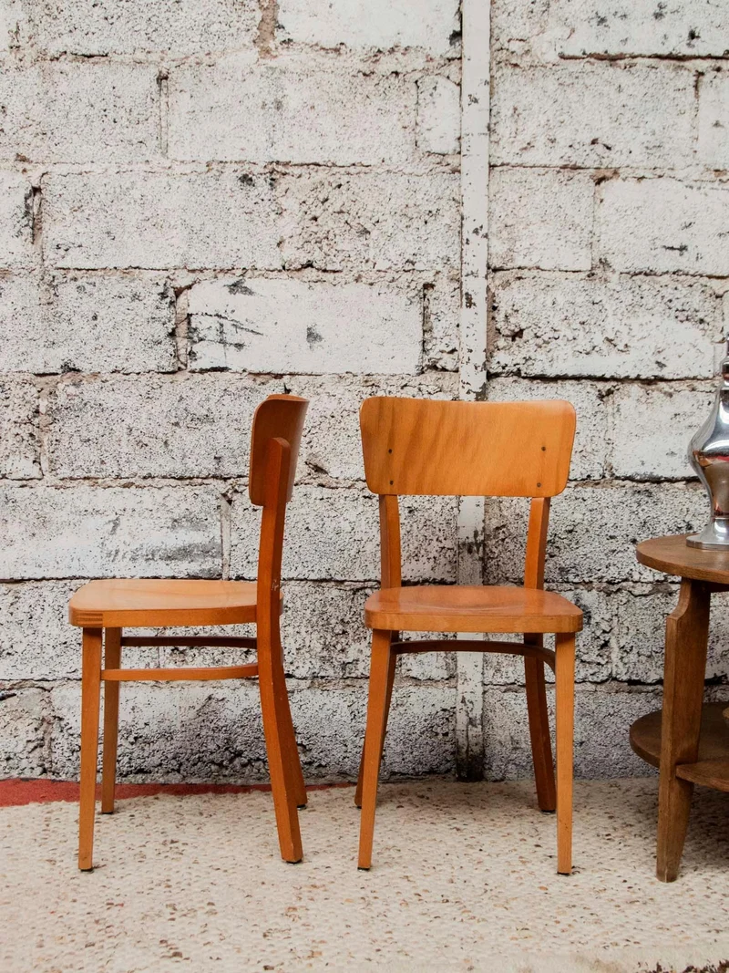 Claude, la paire de chaises Thonet N°1020