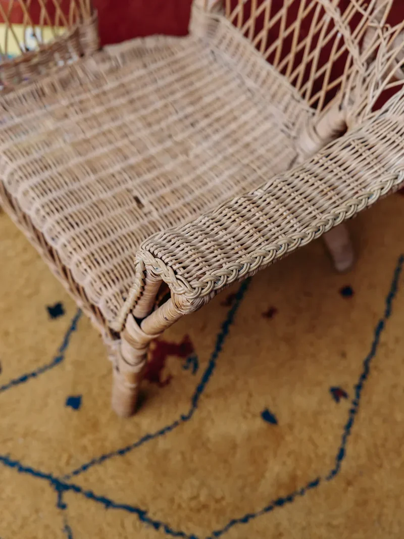 Marcus, le fauteuil pour enfant en rotin N°26