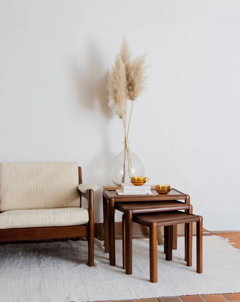 Barbara, les tables gigognes en bois N°92