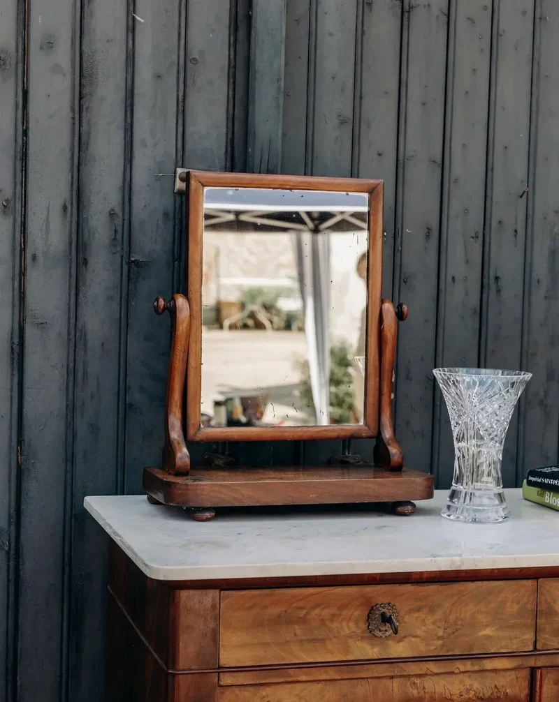 Georges, le miroir psyché en bois N°628
