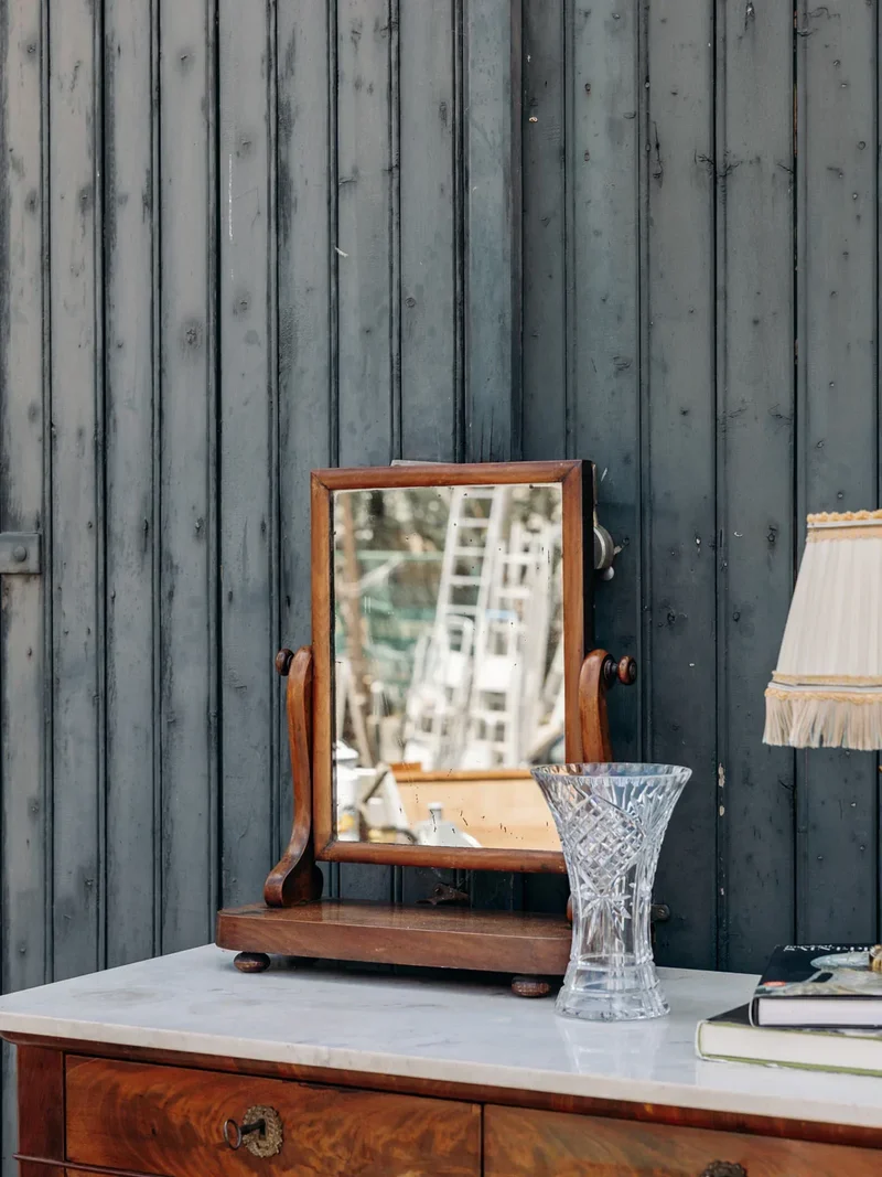 Georges, le miroir psyché en bois N°628