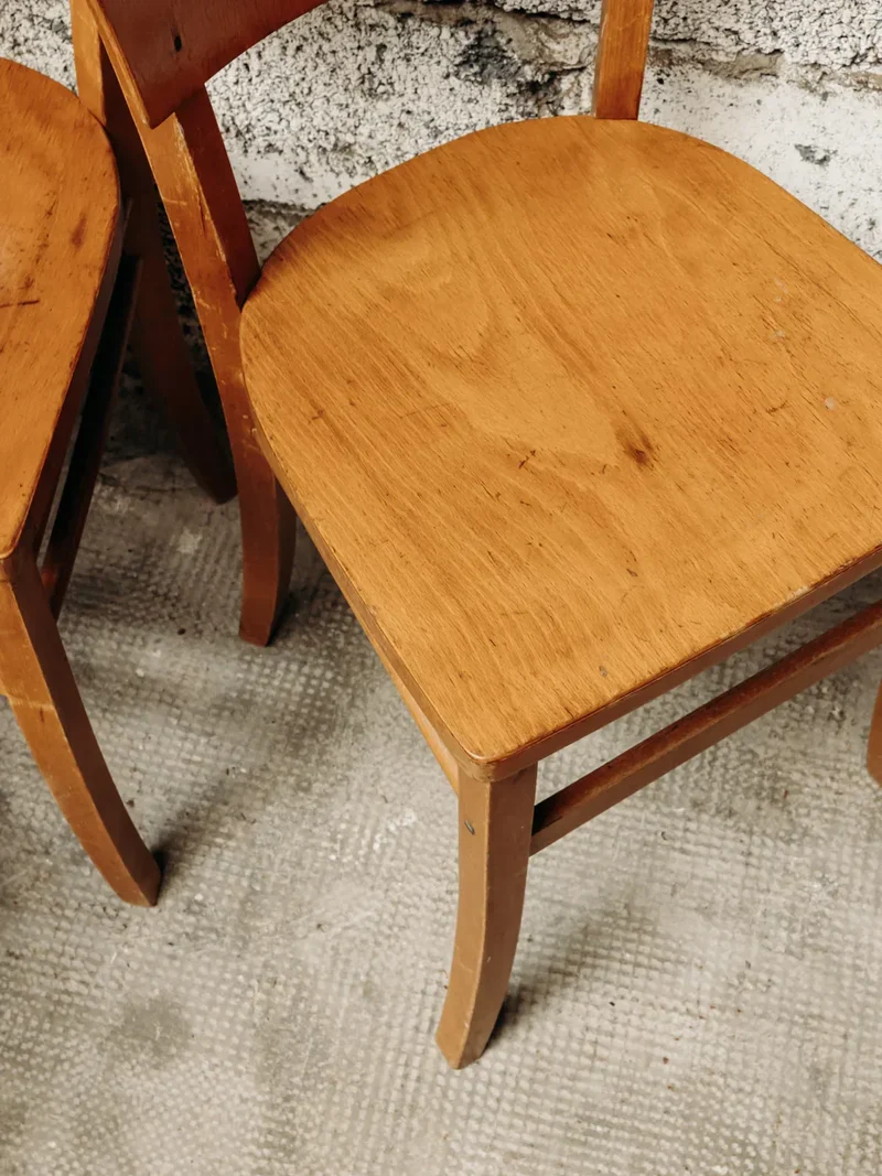 Claude, le lot de 4 chaises bistrot N°573