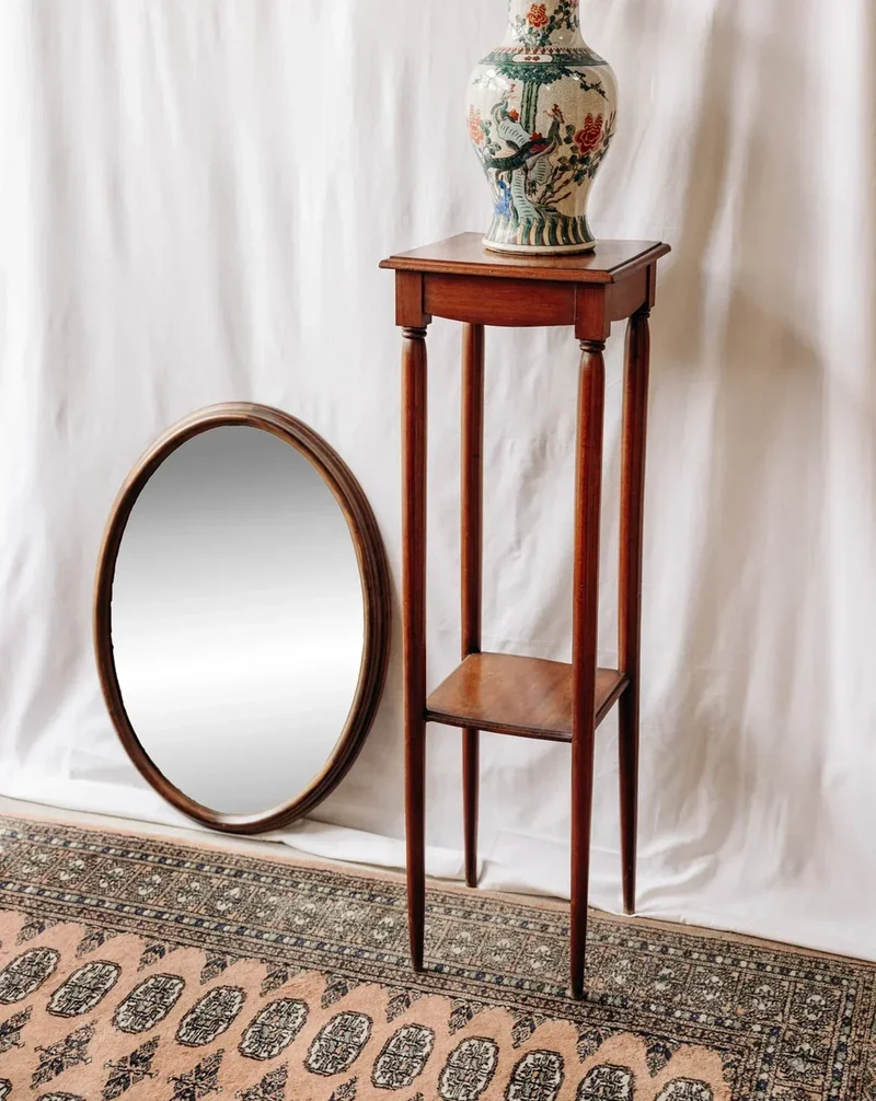 Francine, la table sellette en bois N°462