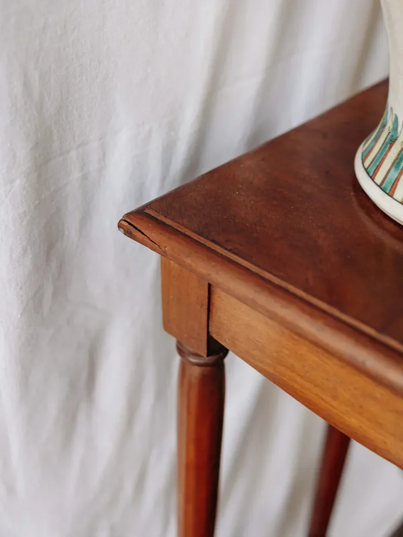 Francine, la table sellette en bois N°462