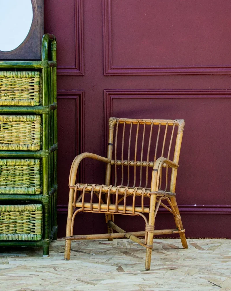 Marcus, le fauteuil pour enfant en rotin N°2