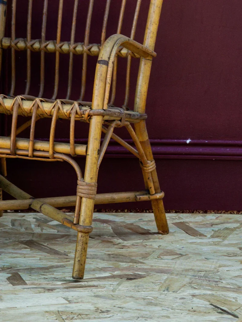 Marcus, le fauteuil pour enfant en rotin N°2