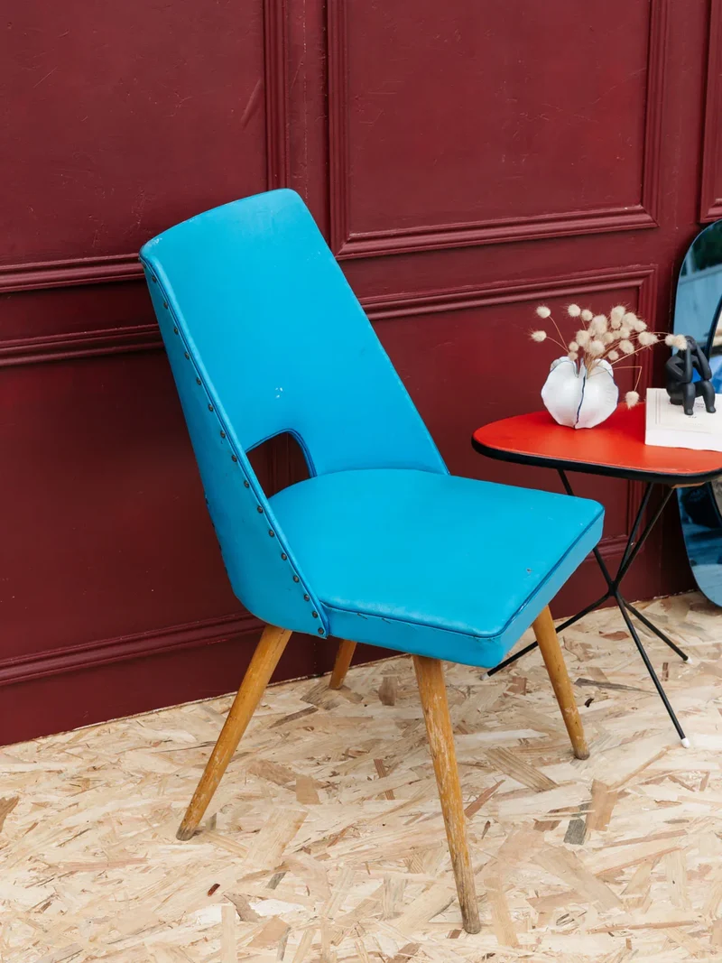Alma, la chaise bleue N°378
