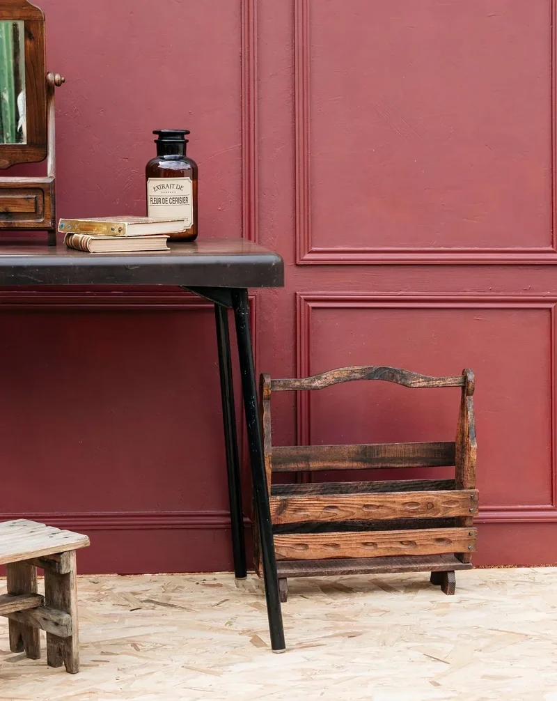Désiré, le porte-revues en bois N°76