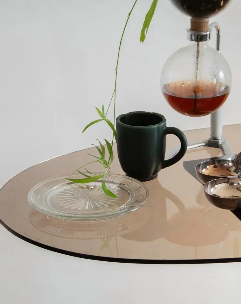 Antoinette, l'assiette vintage en verre N°134