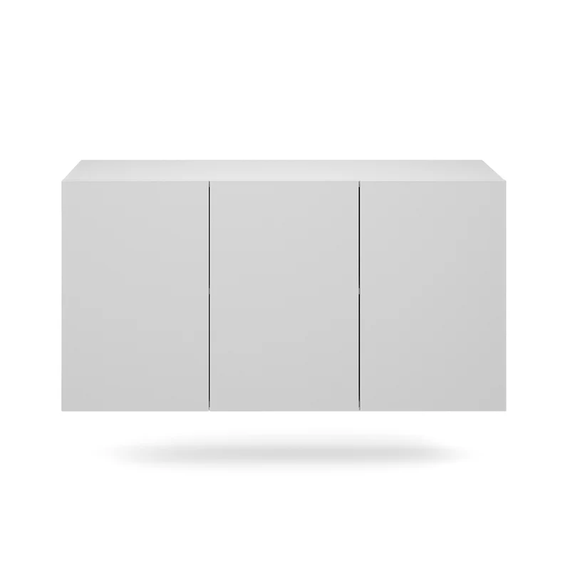 Buffet mural 3 portes Idao Blanc