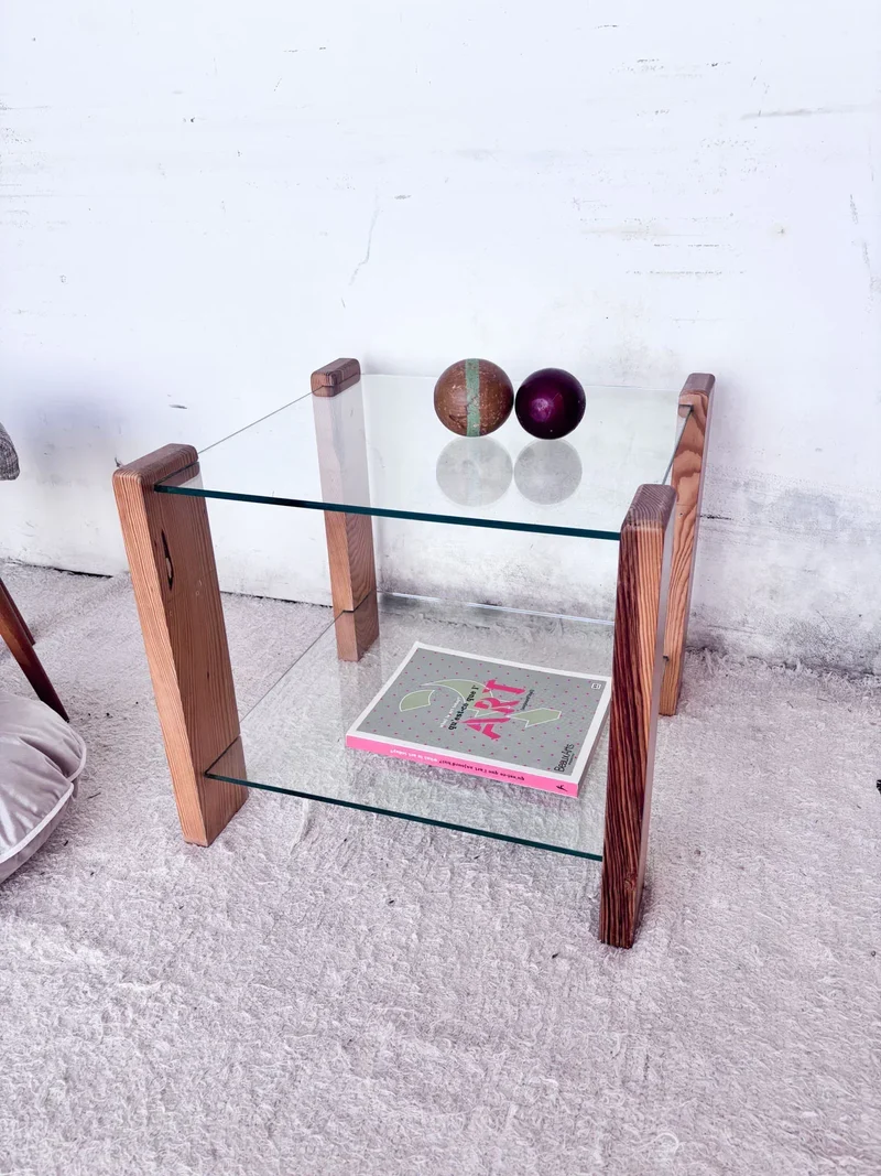 Donna, la table basse en verre N°184