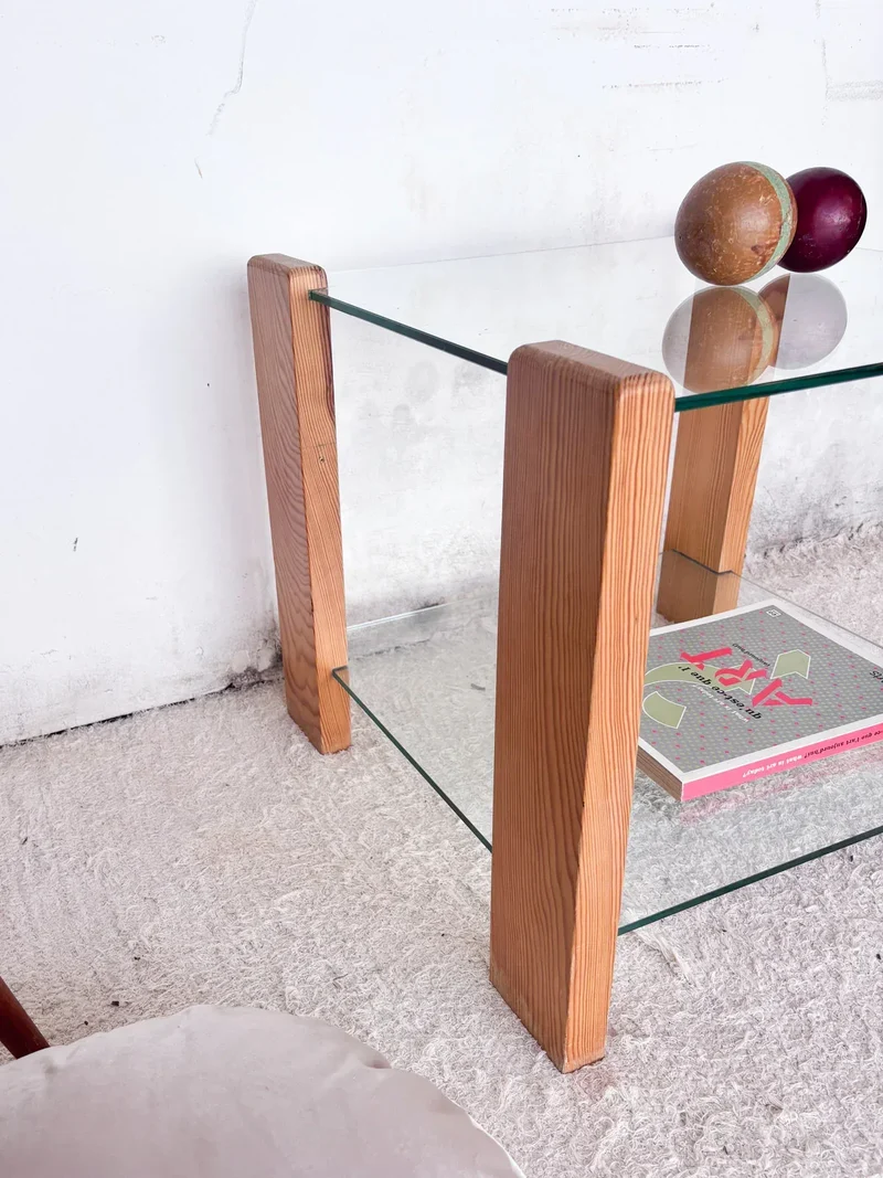 Donna, la table basse en verre N°184