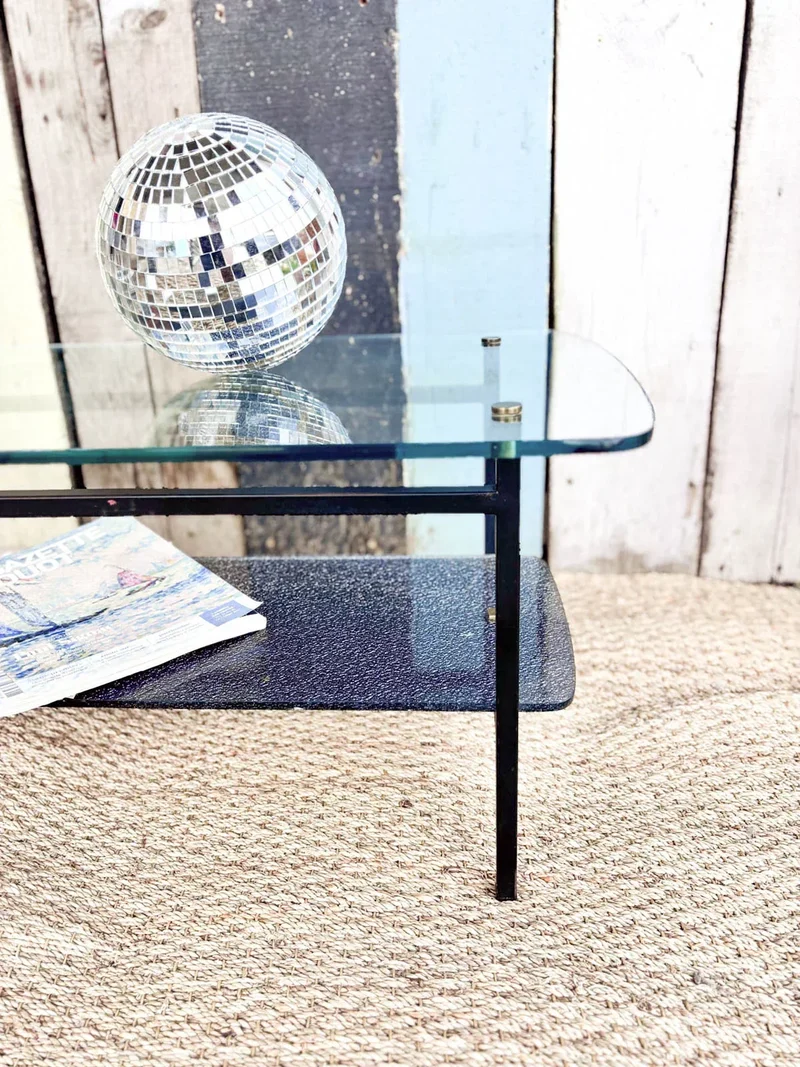 Donna, la table basse en verre N°143