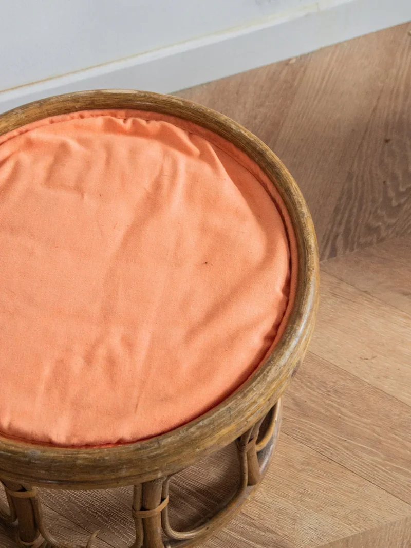 Jean-Philippe, le pouf en rotin N°58