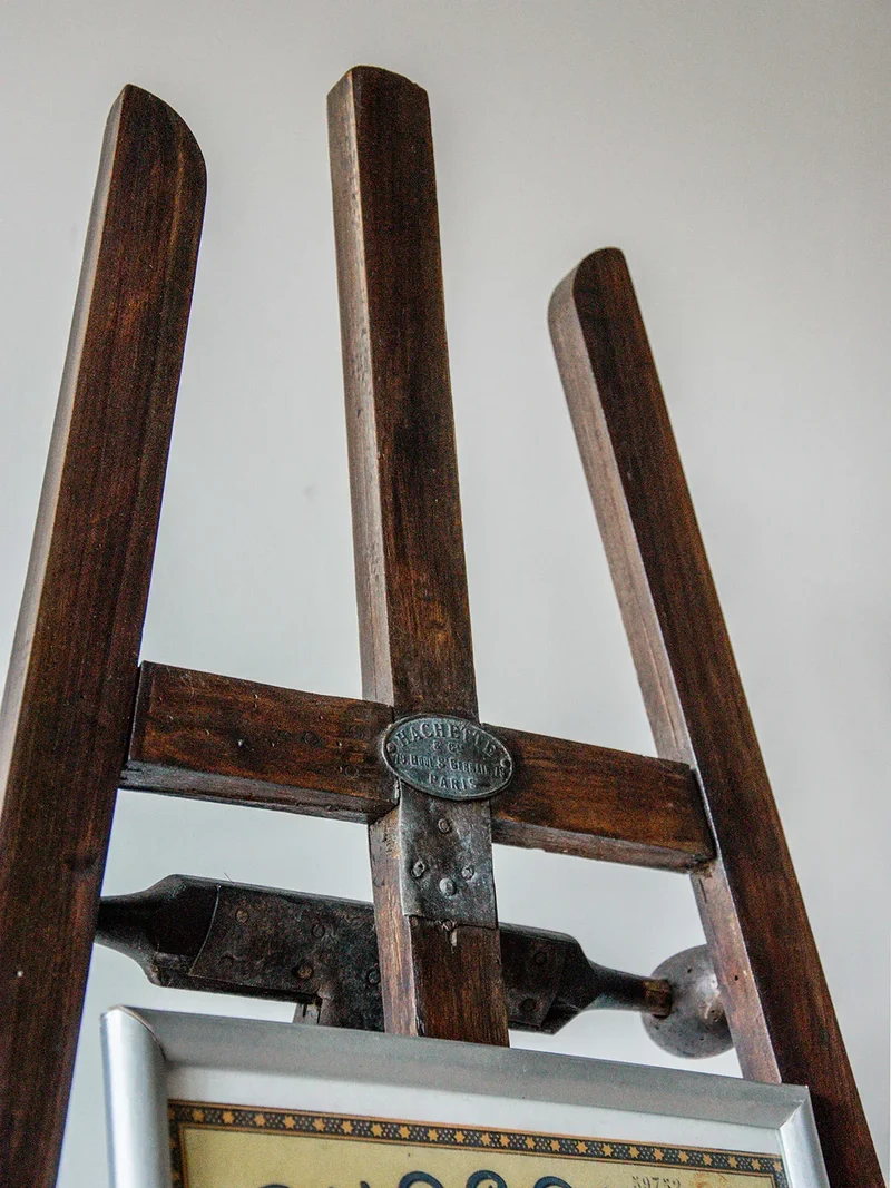 Pablo, le grand chevalet en bois N°2