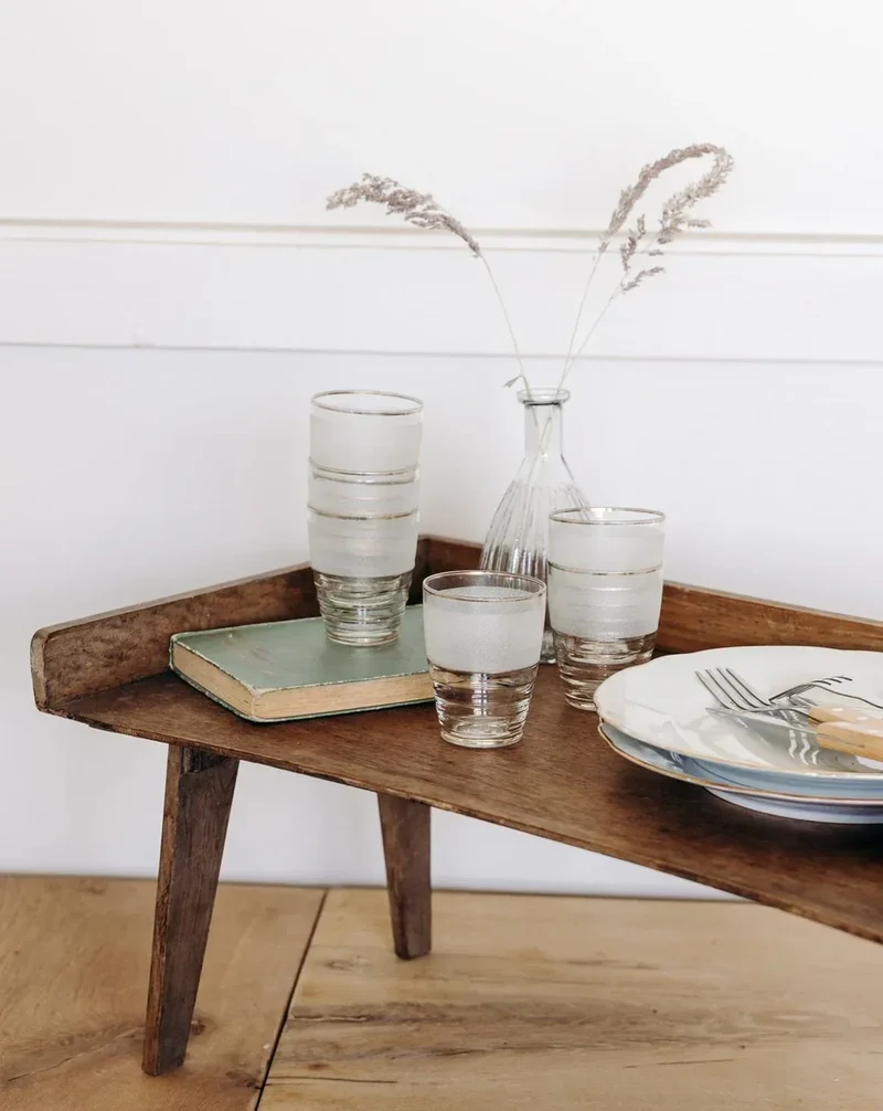 Eugène, le lot de mini verres opaques N°93