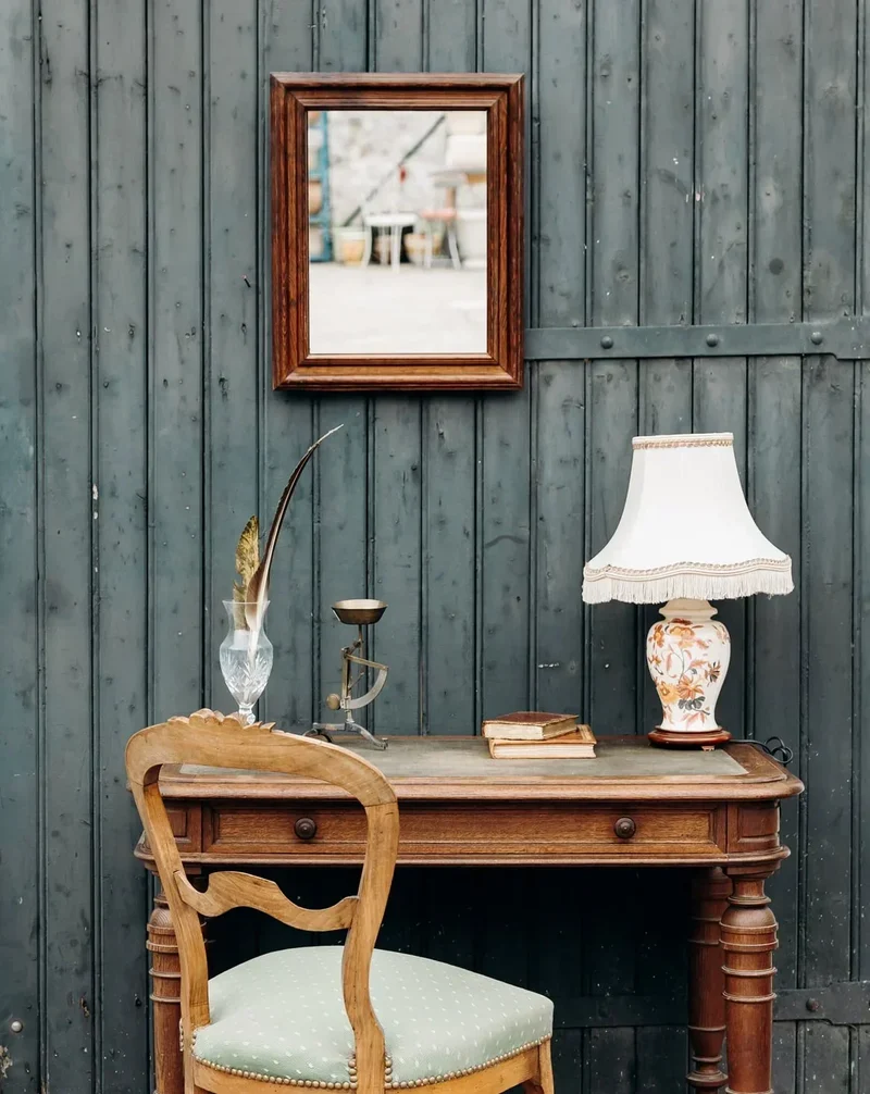 Georges, le miroir en bois N°733
