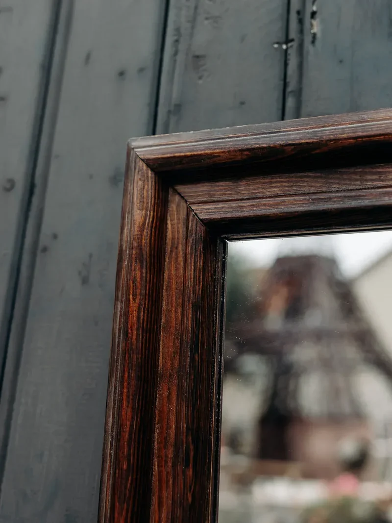 Georges, le miroir en bois N°733