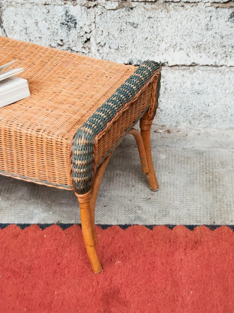 Jean-Philippe, le pouf en rotin N°57
