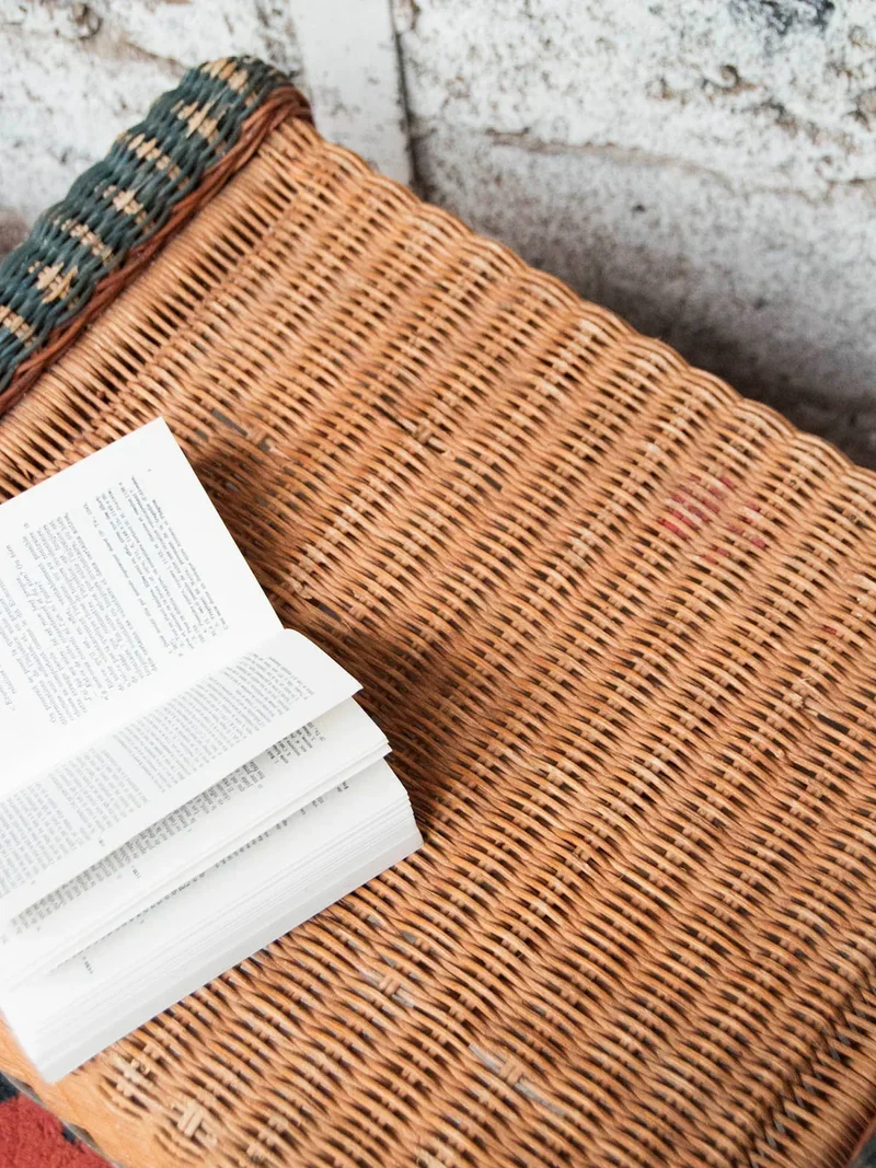 Jean-Philippe, le pouf en rotin N°57
