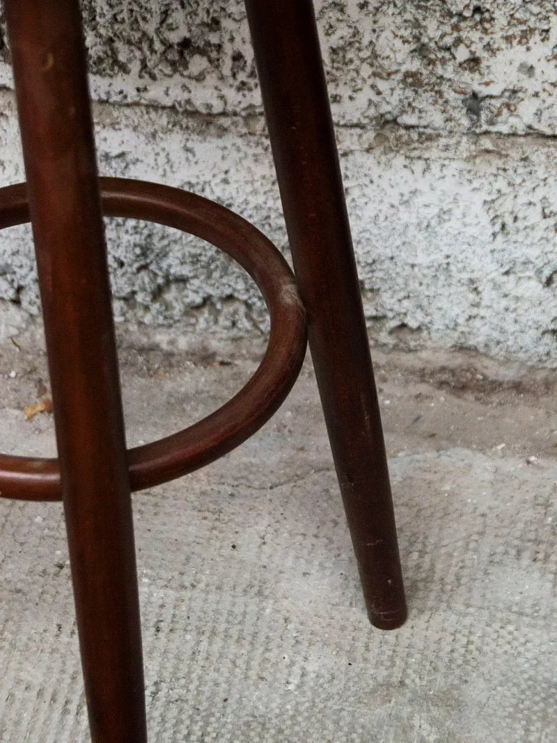 Gaston, le tabouret de bar fleuri N°102