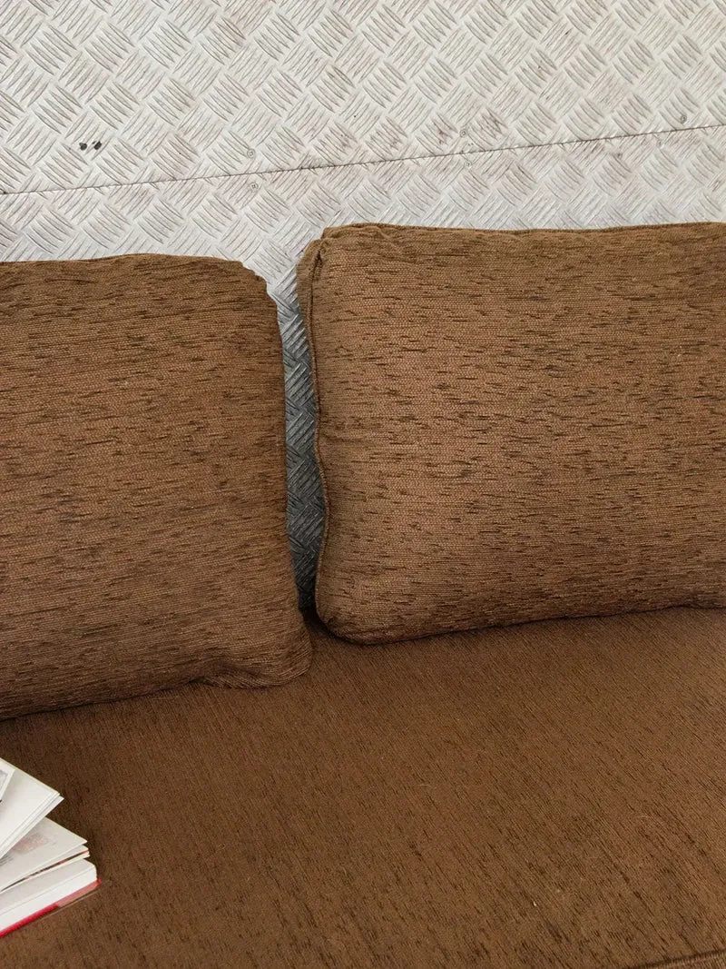 Clara, la banquette marron haute N°28