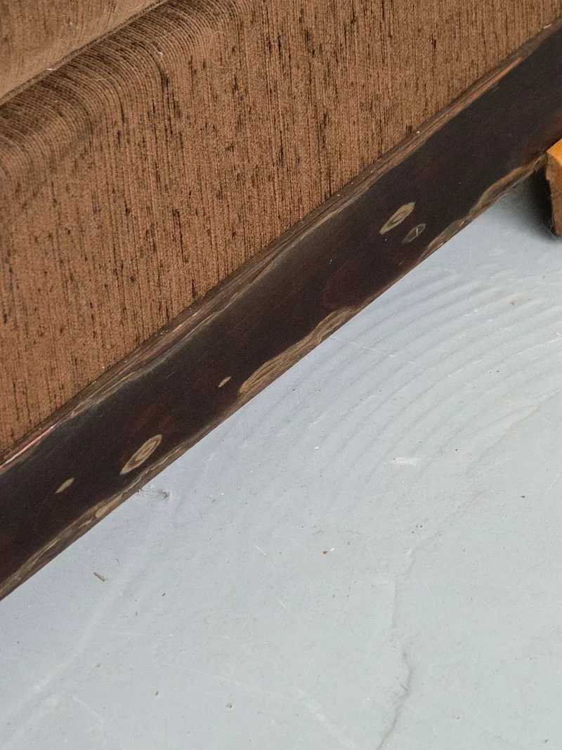 Clara, la banquette marron haute N°28