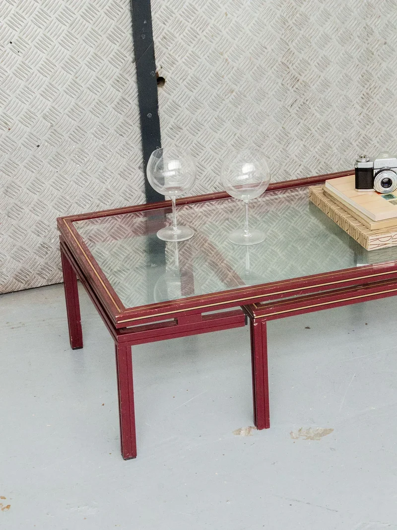 Donna, l'ensemble de tables basses en métal N°154