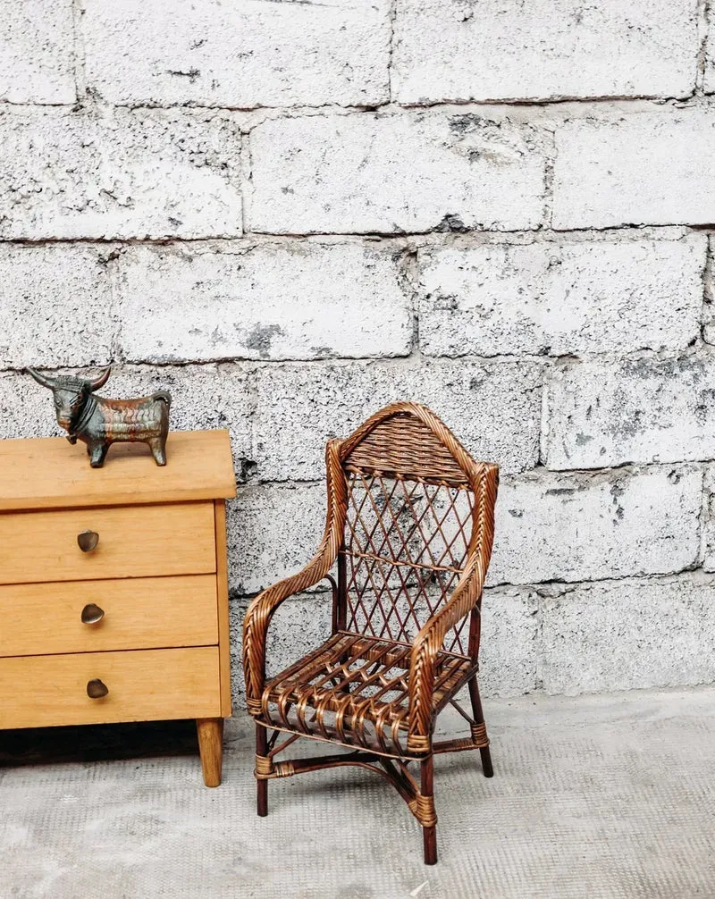 Marcus, le fauteuil pour enfant en rotin N°27