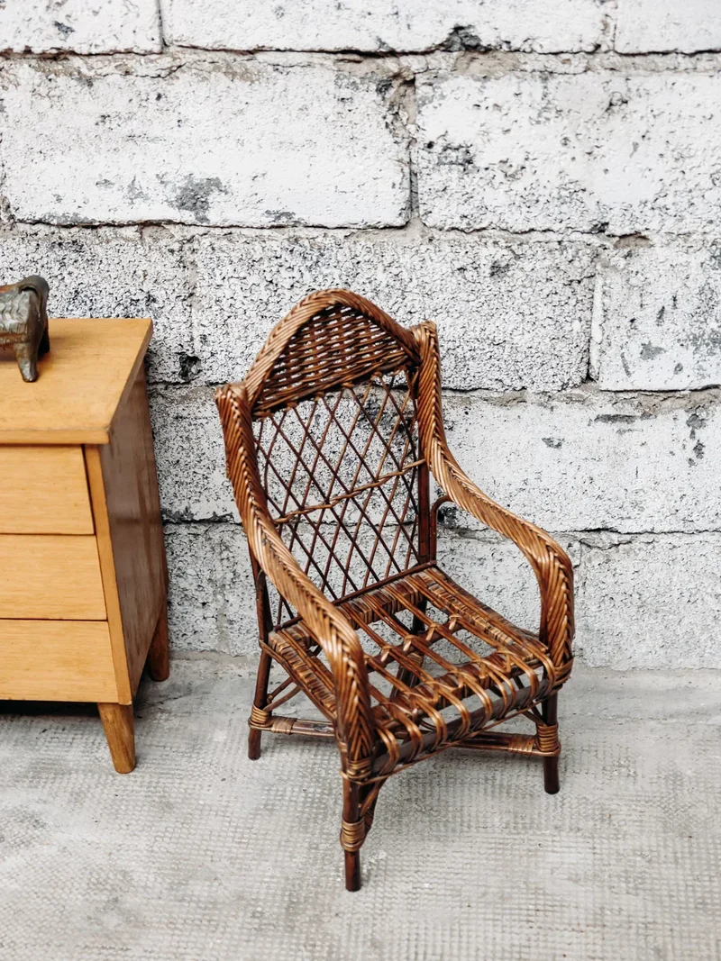 Marcus, le fauteuil pour enfant en rotin N°27