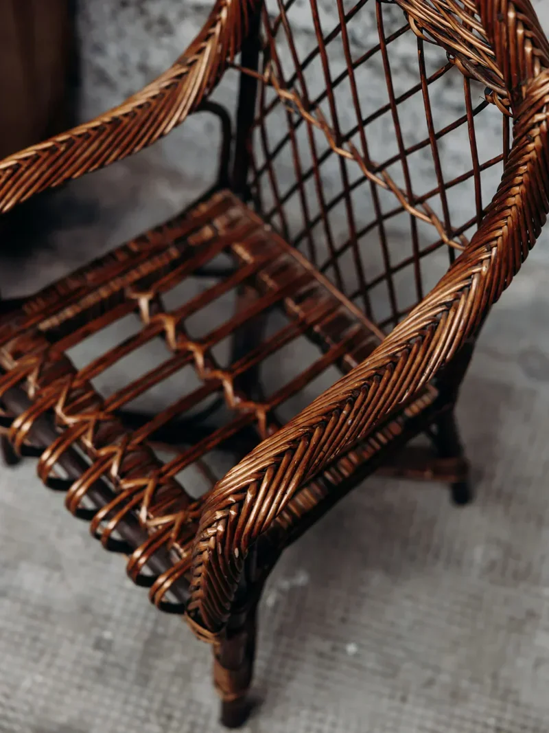 Marcus, le fauteuil pour enfant en rotin N°27