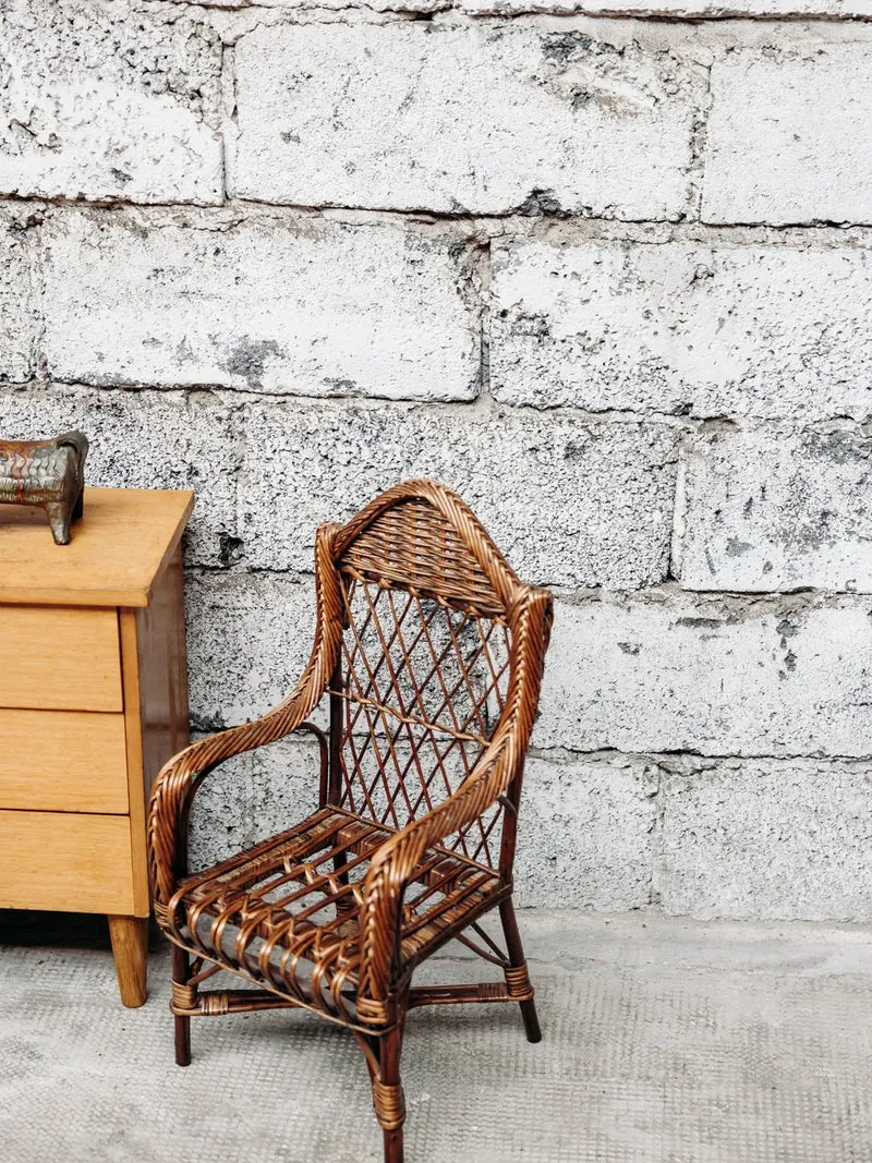 Marcus, le fauteuil pour enfant en rotin N°27