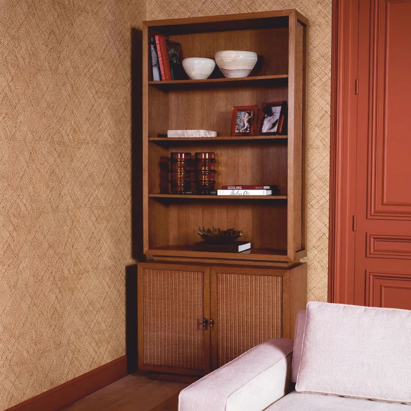 Casa Padrino Luxus Regalschrank Braun / Bronze H. 240 cm - Luxus Möbel