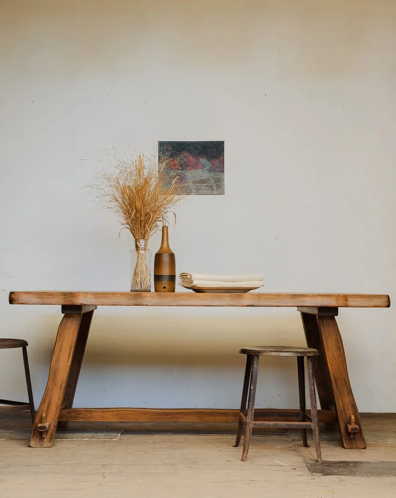 Romy, la table à manger en bois N°410