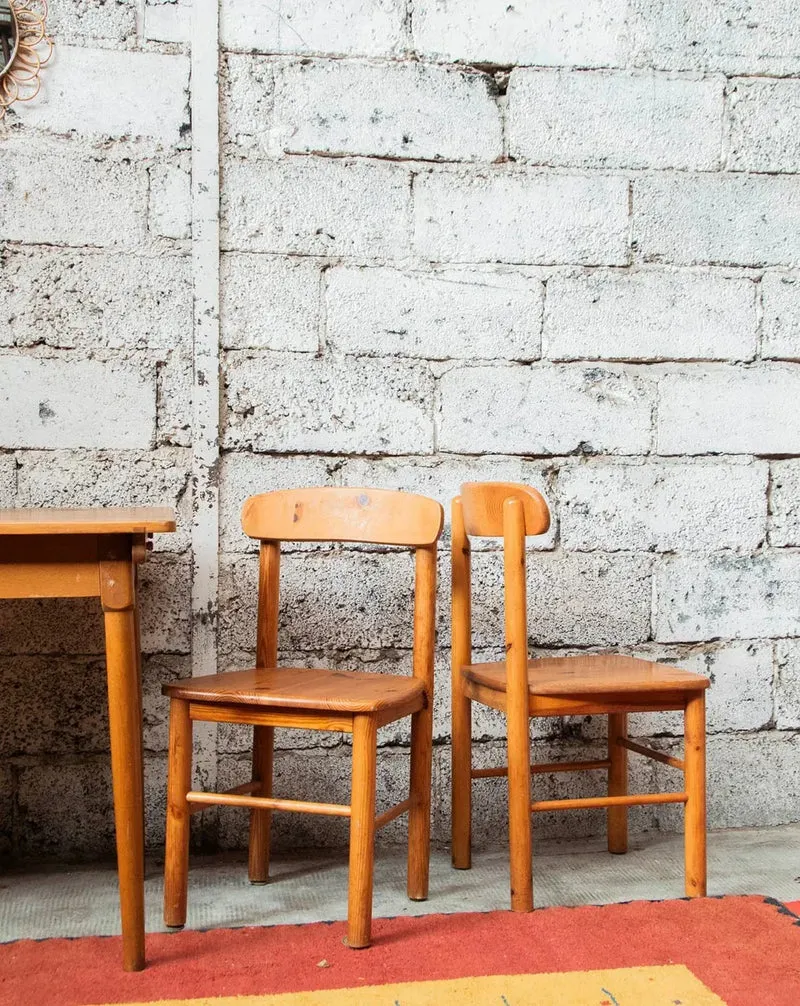 Alma, la paire de chaises Rainer Daumiller N°728