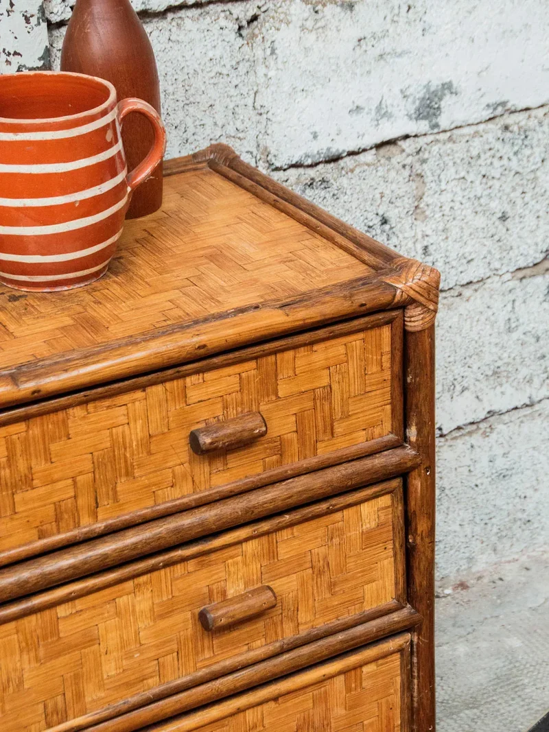 Garance, la commode en rotin N°142