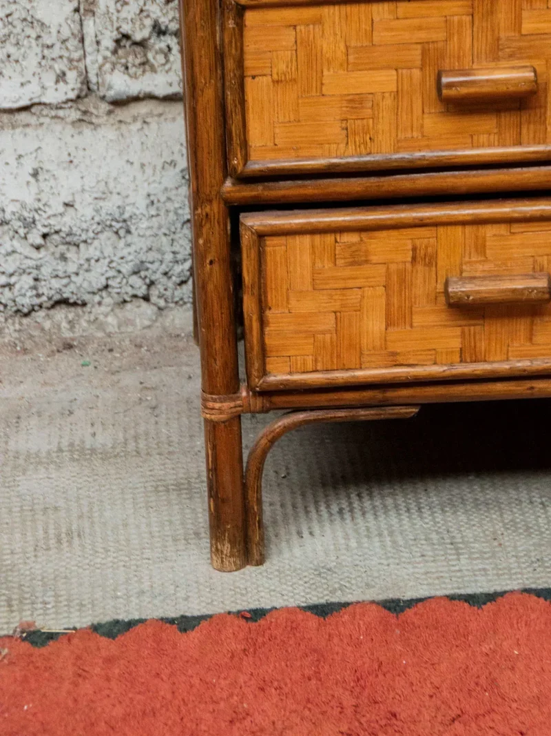 Garance, la commode en rotin N°142