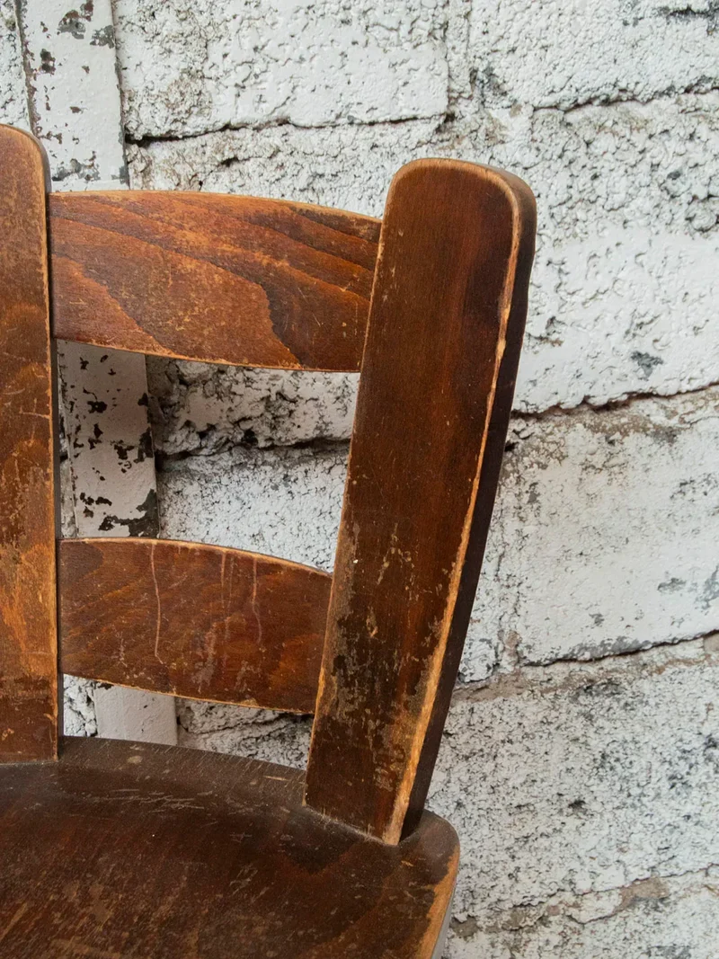 Pierre, le tabouret de bar en bois N°28
