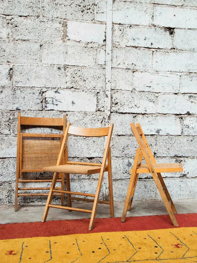 Alma, la chaise cannée en bois N°735