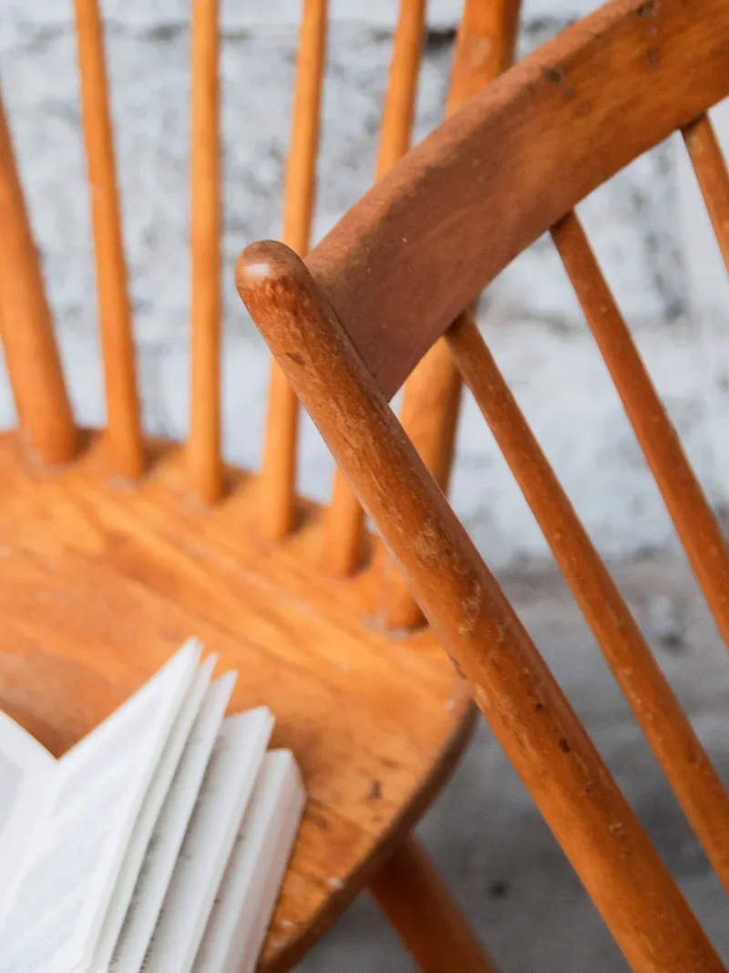 Alma, la paire de chaises en bois N°734