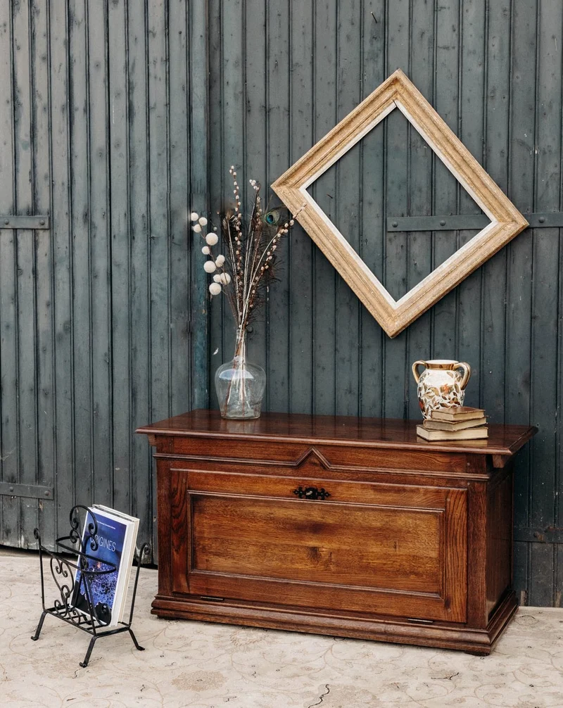 Gilbert, le buffet coffre en bois N°487